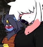 Rating: s
ID: 5621558
Date: 2025-06-04 22:08:55 -0400
Status: pending
Score: 1
alternative_fashion anthro big_pecs black_lips blue_body blue_fur blush blush_lines clothing duo ear_piercing ear_ring emo facial_piercing femboy fur hair hair_over_eyes lip_piercing lip_ring lips male male/male mammal meme midnite_fsnax pecs photo_background photography_(artwork) piercing pink_body pink_fur ring_piercing rox_(midnite_fsnax) shirt standing staring_at_chest thick_lips topwear trans_(lore) trans_man_(lore) white_body white_fur white_hair post #5621558