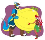 Rating: s
ID: 2559250
Date: 2021-01-05 17:13:05 -0500
Status: active
Score: 8
absurd_res belly big_belly bodily_noises cherri_(dragovian15) churn different_sound_effects dragon drew_(dragovian15) drip_effect dripping_text duo food heart_above_head heart_symbol heart_triplet hi_res huge_belly hyper hyper_belly lagomorph leporid mac-daddy mammal mythological_creature mythological_scalie mythology onomatopoeia rabbit rumbling_stomach scalie slosh sloshing_belly sound_effects stuffing tail text post #2559250