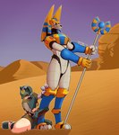 Rating: s
ID: 5583716
Date: 2025-05-19 12:50:01 -0400
Status: active
Score: 13
anubis_necromancess canid canine canis capcom desert duo hi_res holding_object holding_staff jackal machine male mammal mega_man_(series) mega_man_zero red_eyes reploid robot robot_gore staff trueblue3d post #5583716