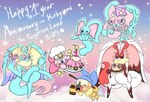 Rating: s
ID: 4894660
Date: 2024-07-03 11:39:34 -0400
Status: active
Score: 20
anniversary anthro antlers bandana_waddle_dee blue_body bottle burger cake chaos_elfilis chef_hat chinchilla chinchillid clothing container cook_kirby dessert elfilin english_text fecto_elfilis fecto_forgo food group hat headgear headwear hi_res horn kerchief kirby kirby_(series) kirby_and_the_forgotten_land lewdchuu_(artist) male mammal maxim_tomato melee_weapon mouthless nintendo orange_body pink_body polearm rodent spear starling_(kirby) text waddling_head weapon white_body post #4894660