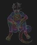 Rating: s
ID: 5581462
Date: 2025-05-18 14:19:43 -0400
Status: active
Score: 5
4_toes anthro colorful_theme dark_theme eyewear feet glasses hi_res horn malakai_(malakai) male mandala markings omalakai outline patterns sitting slim_male solo tail toes post #5581462