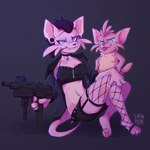 Rating: s
ID: 4548255
Date: 2024-01-21 06:20:27 -0500
Status: active
Score: 100
1:1 2024 alternative_fashion anthro cattiva choker clothing duo ear_piercing felid feline female feral fishnet_clothing fishnet_legwear gauged_ear goth gun hi_res holding_gun holding_object holding_ranged_weapon holding_weapon jewelry legwear lionbun looking_at_viewer male mammal necklace pal_(species) palworld pawpads paws piercing pink_body pinup pocketpair pose ranged_weapon sassy weapon post #4548255