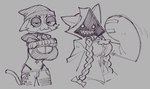 Rating: s
ID: 5573850
Date: 2025-05-15 11:26:44 -0400
Status: pending
Score: 16
2024 :3 accessory animal_humanoid anthro arc_system_works bandaged_arms beanie bedroom_eyes big_breasts blazblue bottomwear bow_ribbon bra braided_hair breasts calico_cat caliginous cat_humanoid clothed clothing clothing_lift digital_drawing_(artwork) digital_media_(artwork) domestic_cat duo epic_games eyelashes felid felid_humanoid feline feline_humanoid felis female female_anthro female_humanoid fortnite grey_background hair hair_accessory hair_bow hair_ribbon hat headgear headwear humanoid jacket_lift kaka_(blazblue) looking_at_viewer mammal mammal_humanoid meow_skulls narrowed_eyes navel navel_piercing pants piercing pigtails pupils ribbons seductive shadowed_face sharp_teeth simple_background smile sports_bra tail taokaka teeth thong twin_braids underwear post #5573850