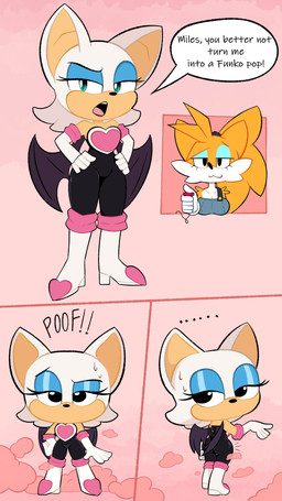 Rating: s
ID: 5761958
Date: 2025-08-07 01:51:55 -0400
Status: active
Score: 47
2025 5_fingers absurd_res anthro armwear bat bat_wings black_eyes black_nose black_text blue_eyes blue_eyeshadow bodily_fluids boots breasts canid canine cheek_tuft cleavage clothed clothing comic countershade_torso countershading crossgender dialogue digital_media_(artwork) duo elbow_gloves ellipsis english_text exclamation_point eyelashes eyeshadow facial_tuft fatalafterdark female female_anthro fingers footwear fox funko_pop! fur glistening_eyeshadow gloves hair half-closed_eyes hand_on_hip hand_on_own_hip hands_on_hips hands_on_own_hips handwear head_tuft hi_res makeup mammal membrane_(anatomy) membranous_wings miles_prower mtf_crossgender name_drop name_in_dialogue narrowed_eyes open_mouth orange_body orange_ears orange_fur orange_tuft pink_tongue ponytail rouge_the_bat sega shoes smug smug_eyes smug_face sonic_the_hedgehog_(series) speech_bubble standing sweat tan_body tan_inner_ear tan_skin teeth text tongue transformation tuft white_armwear white_body white_boots white_breasts white_clothing white_countershading white_ears white_elbow_gloves white_footwear white_fur white_gloves white_handwear white_sclera white_speech_bubble white_tuft wings post #5761958