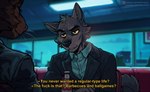 Rating: s
ID: 5645914
Date: 2025-06-16 09:18:59 -0400
Status: active
Score: 21
anthro cafe canid canine canis cheek_tuft clothing dialogue diane_foxington diner dramatic dreamworks duo english_text eyebrow_slit eyebrows facial_tuft female film_grain film_scenes fluffy fluffy_tail food fox furniture head_tuft hi_res inside ketchup male male/female mammal mr._wolf_(the_bad_guys) profanity public restaurant sitting smile spiritd subtitled suit table tail text the_bad_guys tired tuft url wolf post #5645914
