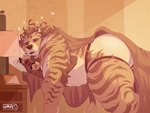 Rating: s
ID: 5399920
Date: 2025-02-26 21:02:47 -0500
Status: active
Score: 65
2025 anthro artist_logo bear bed bed_covers bedding bedroom big_butt bodily_fluids brown_body brown_fur butt clothed clothing cougar drooling duo felid feline fingerless_(marking) fur furniture hair hi_res hybrid jockstrap jockstrap_only lamp larger_anthro larger_male lemito lemusuniverse logo lying_on_another male male/male mammal messy_hair morning nightstand on_bed orange_body orange_fur overweight overweight_anthro overweight_male pantherine red_clothing red_hair red_jockstrap red_underwear saliva size_difference sleeping smaller_anthro smaller_male sound_effects striped_body striped_fur stripes tail tiger topless tora_(soul_nero) underwear underwear_only ursine vowelless vowelless_sound_effect white_hair zzz post #5399920