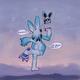Rating: s
ID: 5677001
Date: 2025-06-30 03:14:48 -0400
Status: pending
Score: 4
1:1 2025 3_toes 4_fingers anthro blue_body blue_fur blue_pawpads canid canine cel_shading claws digital_drawing_(artwork) digital_media_(artwork) feet female fingers foot_focus front_view fur gesture hand_gesture hi_res landscape mammal nude outline pawpads pink_claws pink_eyes plantigrade pose presenting questioning_tone raised_leg rear_view shaded sky smug_expression snow snowflake speech_bubble toes white_body white_fur zenodos post #5677001