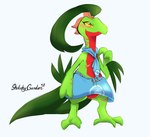 Rating: s
ID: 3416973
Date: 2022-06-28 17:57:12 -0400
Status: active
Score: 27
accessory apron blush bow_(feature) bow_accessory bow_ribbon clothing elemental_creature female feral flora_fauna flutter_the_grovyle generation_3_pokemon grovyle hair_accessory hair_bow hair_ribbon hi_res markings nintendo plant pokemon pokemon_(species) pokemon_cafe_remix reptile ribbons scalie scar scarf sketchygarden solo post #3416973