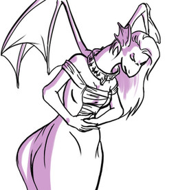 Rating: s
ID: 5677510
Date: 2025-06-30 12:13:23 -0400
Status: active
Score: 7
2013 animal_humanoid clothed clothing collar dragon dragon_humanoid european_mythology eyes_closed female frill_(anatomy) fully_clothed halcy0n hands_on_own_belly human_to_anthro humanoid long_neck membrane_(anatomy) membranous_frill membranous_wings mid_transformation monochrome mythological_creature mythological_scalie mythology runes scalie shackled_neck simple_background snout solo species_transformation spread_wings standing story story_in_description tail three-quarter_view transformation western_dragon white_background wings post #5677510