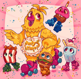 Rating: s
ID: 5675935
Date: 2025-06-29 17:20:07 -0400
Status: active
Score: 7
2025 4_fingers animate_inanimate anthro apron armless avian beak bird birthday_cake_(fnaf) blonde_hair blue_clothing blue_eyes blue_footwear blue_pupils brown_eyelids buckteeth candle chicken chicken_meat chicken_nugget clothing cocopudu colored dairy_products digital_drawing_(artwork) digital_media_(artwork) drinking_straw english_description english_text feather_hair feather_hands feathers female fingers fire five_nights_at_freddy's five_nights_at_freddy's:_secret_of_the_mimic food food_creature footwear galliform gallus_(genus) gesture green_clothing green_eyes green_footwear green_pupils group hair hand_gesture hi_res larger_anthro larger_female lettuce lidded_eyes light lighting lit_candle male meat midair mouthless mr._chicken ms._burger ms._shake neck_tuft no_eyebrows noseless open_mouth open_smile orange_clothing orange_footwear party_time_chica phasianid pink_background pink_beak pink_clothing pink_eyes pink_footwear pink_pupils pink_tongue plant pointing pseudo_hair pupils roller_skates roller_skating scottgames shaded short_hair simple_background size_difference smaller_female smaller_male smile teeth text text_on_apron text_on_clothing tongue toothed_beak tuft vegetable whipped_cream white_apron white_clothing yellow_body yellow_feathers post #5675935