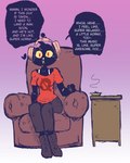 Rating: s
ID: 5418411
Date: 2025-03-07 16:25:35 -0500
Status: active
Score: 62
2024 4:5 anthro boots bottomwear brainwashing chair clothing dialogue domestic_cat electronics end_table english_text felid feline felis female footwear furniture gradient_background headphones hypnosis intelligence_loss mae_borowski mammal mind_control night_in_the_woods pants shirt shishikasama shoes simple_background sitting solo speech_bubble t-shirt text thought_bubble topwear post #5418411