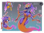 Rating: s
ID: 4523646
Date: 2024-01-09 00:20:08 -0500
Status: active
Score: 35
4:3 4_arms 4_fingers air_bubble anthro aquatic_gastropod barraki big_breasts biomechanical blue_eyes breasts bubble_butt butt curvy_figure eating exoskeleton fangs female fingers gastropod glowing glowing_eyes grakata733 hi_res hourglass_figure mandibles marine merfolk model_sheet mollusk multi_arm multi_limb nudibranch orange_body pseudo_hair purple_body sea_slug segmented_body slug small_waist solo split_form teeth tentacle_hair tentacles wide_hips post #4523646