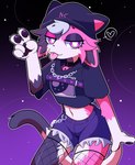Rating: s
ID: 5009651
Date: 2024-08-25 15:42:45 -0400
Status: active
Score: 140
anthro bell bell_collar belly blep bottomwear calico_cat clothing collar crop_top denim denim_bottomwear denim_clothing denim_shorts domestic_cat epic_games fake_ears fan_character felid feline felis female fishnet_clothing fortnite fur gesture grey_body grey_fur hand_gesture hi_res ironic_fake_ears mammal meow_skulls midriff mismatched_eyeshadow nyan_skulls_(nyanoraptor) periwinkle_fur pink_body pink_fur shirt shorts slumberdoq solo tongue tongue_out topwear v_sign wallet_chain white_belly post #5009651