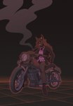Rating: s
ID: 4721633
Date: 2024-04-15 01:18:31 -0400
Status: active
Score: 7
2022 5_fingers abstract_background absurd_res anthro black_body black_bottomwear black_clothing black_footwear black_fur black_hair black_jacket black_nose black_pants black_sclera black_shoes black_topwear boots bottomwear breasts canid canine canis chain chain_collar clothed clothing collar digital_media_(artwork) ear_piercing ear_ring eye_scar facial_scar fantasygundam female fingers footwear fully_clothed fur grin hair hi_res high_heeled_boots high_heels jacket library_of_ruina looking_at_viewer mammal medium_breasts motorcycle object_in_mouth open_clothing open_jacket open_topwear pants piercing project_moon purple_clothing purple_shirt purple_topwear ring_piercing scar sharp_teeth shirt shoes sitting smile smoke smoking smoking_pipe smoking_pipe_in_mouth snout solo tanya_(library_of_ruina) teeth three-quarter_view topwear vehicle wolf yellow_eyes post #4721633