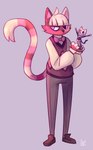 Rating: s
ID: 5578653
Date: 2025-05-17 11:29:12 -0400
Status: active
Score: 3
2015 absurd_res ambiguous_gender anthro beleth_(floraverse) blonde_hair bow_tie bowl_cut clothed clothing clubs_(suit) diamonds_(suit) domestic_cat felid feline felis floraverse fully_clothed fur geckozen hair heart_symbol heterochromia hi_res holding_object mammal red_beleth_(floraverse) red_body red_fur signature solo suit_symbol sweater sweater_vest tail topwear vest post #5578653