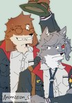 Rating: s
ID: 5520048
Date: 2025-04-21 11:51:08 -0400
Status: active
Score: 1
adolescent animation_5 boyfriends clothing couples duo eyewear female floppy_ears fur gesture glasses grey_body grey_fur grin hat headgear headwear hi_res humanoid long_sleeves male male/female matching_outfits necktie one_eye_closed salute school_uniform smile sticker student uniform wink young post #5520048