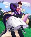 Rating: s
ID: 5439716
Date: 2025-03-17 15:22:34 -0400
Status: active
Score: 2
absurd_res animal_humanoid anthro canid canine canis church clothing cobra digital_media_(artwork) dress duo ears_up female floral_markings flower flower_accessory fox fur hair happy hi_res humanoid husband husband_and_wife hybrid katy_(rigo2036) lmbr male male/female mammal markings married_couple pink_body plant purple_body rahegal_(rigo2036) reptile rigo2036 scalie scalie_humanoid smile snake tail wedding wedding_dress wife yellow_eyes post #5439716
