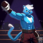 Rating: s
ID: 5659139
Date: 2025-06-21 21:42:02 -0400
Status: pending
Score: 5
1:1 abs anthro black_nose blue_body blue_fur bodily_fluids bottomwear boxing boxing_gloves clothed clothing domestic_cat felid feline felis fight fighting_ring fur hair handwear imbroglio_24 male mammal multicolored_body multicolored_fur muscular muscular_anthro muscular_male nipples orange_eyes pants pose shorts smile solo sport stadium standing sweat sweatdrop tail topless topless_anthro topless_male white_hair post #5659139