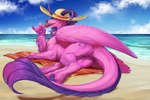 Rating: s
ID: 3219700
Date: 2022-03-12 05:29:48 -0500
Status: active
Score: 51
2022 3:2 3_horns alternate_species ambiguous_gender beach calamity_(terraria_mod) claws digital_media_(artwork) dragon drunk_princess_(terraria_mod) fangs feathered_wings feathers female_(lore) feral food full-length_portrait fur furred_dragon furred_scalie hi_res holding_object horn long_tongue looking_at_viewer multi_horn muscular muscular_feral mythological_creature mythological_scalie mythology nitrods open_mouth open_smile pink_body pink_claws popsicle portrait sand scalie seaside smile solo tail teeth terraria tongue water wings post #3219700