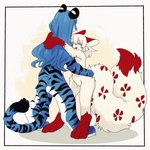 Rating: s
ID: 4078885
Date: 2023-05-28 20:15:42 -0400
Status: active
Score: 9
1:1 2022 3_toes ambiguous_gender anthro anthro_on_anthro arm_tuft big_tail biped black_body black_ears black_fur black_nose black_stripes black_tail black_tail_tip blue_body blue_fur blue_hair blue_tail canid canine cheek_tuft claws colored countershade_fur countershade_legs countershading digital_drawing_(artwork) digital_media_(artwork) digitigrade dipstick_tail duo elbow_tuft eyelashes eyes_closed facial_tuft featureless_crotch feet felid female female/ambiguous female_(lore) finger_claws fluffy fluffy_tail fox full-length_portrait fur gloves_(marking) grey_eyelashes hair hi_res hip_tuft hug huge_tail interspecies itsuki_(urotori) kemono larger_anthro larger_female long_hair long_tail mammal markings maru_(urotori) monotone_hair multicolored_body multicolored_ears multicolored_fur multicolored_tail nude open_mouth open_smile pantherine pink_nose portrait red_body red_ears red_fur red_tail red_tail_tip shaded short_hair simple_background size_difference smaller_ambiguous smaller_anthro smile standing striped_body striped_fur striped_markings striped_tail stripes tail tail_markings three-quarter_view tiger toes tuft two_tone_body two_tone_ears two_tone_fur two_tone_tail urotori white_body white_countershading white_ears white_fur white_hair white_inner_ear white_tail post #4078885