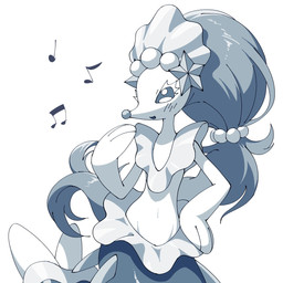 Rating: s
ID: 5669955
Date: 2025-06-26 22:18:38 -0400
Status: pending
Score: 17
1:1 2025 accessory ambiguous_gender blue_and_white blush blush_lines digital_media_(artwork) eyelashes feral fish_tail generation_7_pokemon hair hair_accessory hand_on_hip hi_res long_hair marine merfolk midriff monochrome musical_note musical_symbol navel nintendo noye open_mouth open_smile pokemon pokemon_(species) portrait primarina simple_background singing smile solo split_form symbol three-quarter_portrait white_background post #5669955