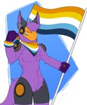 Rating: s
ID: 4881383
Date: 2024-06-27 07:33:06 -0400
Status: active
Score: 15
2024 absurd_res anthro arcanemuun aroace_pride_colors digital_drawing_(artwork) digital_media_(artwork) dotted_background flag flag_(object) fur gradient_background hair happy hi_res holding_flag holding_object kerchief kylo_byte lgbt_pride machine male neckerchief neckwear orange_visor pattern_background pride_color_flag pride_colors protogen purple_body purple_fur purple_hair simple_background smile solo standing tail post #4881383