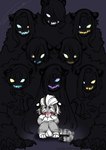Rating: s
ID: 3056442
Date: 2021-12-03 23:15:41 -0500
Status: active
Score: 11
anthro black_body black_fur bodily_fluids crying fangs felid female fur glowing glowing_eyes grey_body grey_fur group hair hi_res long_hair mammal pantherine sirn_0121 tears teeth tiger white_body white_fur post #3056442