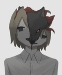 Rating: s
ID: 3292978
Date: 2022-04-22 08:58:58 -0400
Status: active
Score: 38
5:6 absurd_res ambiguous_gender anthro avogado6 body_horror canid canine canis clothed clothing growling hi_res human human_to_anthro male mammal open_mouth shedding_transformaton shirt skin_ripping smile snarling solo species_transformation topwear transformation wolf post #3292978