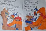 Rating: s
ID: 5228132
Date: 2024-12-07 08:09:06 -0500
Status: active
Score: 15
anthro barazany420 beard brown_body brown_fur canid canine clothing comfort comforting cuddling deer demon dialogue duo english_text eyes_closed eyewear facial_hair fox fur glasses green_eyes hair hi_res horn hug hypnosis hypnotic_visor luke_(barazany420) magic male male/male mammal mask mind_control orange_body orange_fur ponytail purath_(barazany420) red_eyes red_hair romantic romantic_couple sad shirt sleeping smoke tank_top text topwear trans_(lore) trans_man_(lore) underwear upset visor whining post #5228132