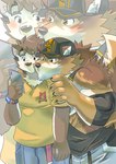 Rating: s
ID: 5412876
Date: 2025-03-04 23:48:44 -0500
Status: active
Score: 20
anthro barrel_(live_a_hero) baseball_cap blush canid canine canis cellphone clothing dog_operator domestic_dog duo electronics hat headgear headwear hi_res kusarikakemono lifewonders live_a_hero looking_at_object looking_at_phone male male/male mammal muscular muscular_anthro muscular_male phone protagonist_(live_a_hero) shirt smartphone t-shirt tank_top topwear wolf post #5412876