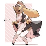 Rating: s
ID: 5547663
Date: 2025-05-04 02:39:48 -0400
Status: active
Score: 29
1:1 2025 anthro arm_tuft better_version_at_source biped black_clothing black_dress black_footwear black_sclera black_shoes bottomwear breasts brown_body brown_fur clothing curtsey dress ear_tuft eyebrows female floppy_ears footwear fur generation_4_pokemon legwear lop_ears lopunny maid_headdress maid_uniform nintendo pokemon pokemon_(species) red_eyes shadow signature simple_background skirt socks solo tail thick_eyebrows thigh_highs tuft uniform waist_apron white_clothing white_footwear white_socks wrist_tuft yuika9200 post #5547663