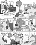 Rating: s
ID: 3419081
Date: 2022-06-29 20:55:17 -0400
Status: active
Score: 99
4:5 anthro ardent_(misterstallion) bear blockage_(layout) calvin_(misterstallion) canid canine canis cleaning_tool clothed clothing comic dialogue duo english_text eyebrows eyes_closed fur furniture greyscale hi_res horizontal_blockage inside male mammal misterstallion monochrome multiple_scenes open_mouth shirt sitting sofa speech_bubble teeth text topwear vacuum_cleaner wolf post #3419081