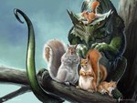 Rating: s
ID: 5545456
Date: 2025-05-03 03:01:59 -0400
Status: active
Score: 6
2017 4:3 ambiguous_gender artist_name ben_wootten branch carrying_another copyright_symbol curled_tail feral fur green_body green_scales grey_body grey_fur group hasbro horn humor in_tree lizard magic:_the_gathering mammal mimicry official_art on_head plant red_body red_fur reptile rodent scales scalie sciurid sitting symbol tail text tree tree_squirrel whiskers wizards_of_the_coast yellow_eyes post #5545456