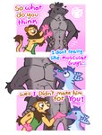 Rating: s
ID: 5204947
Date: 2024-11-25 15:27:05 -0500
Status: active
Score: 87
absurd_res alternative_fashion canid canine comic dialogue english_text felid female fox hi_res humor lgbt lion luckfoxo33 maddox_(luckfoxo33) male mammal meme murid murine muscular muscular_male pantherine piercing punk rat rodent silly size_difference tatum_koenig text the_rocky_horror_picture_show tolng trans_(lore) trans_man_(lore) trans_woman_(lore) post #5204947