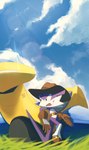 Rating: s
ID: 4646290
Date: 2024-03-09 00:09:15 -0500
Status: active
Score: 9
2024 5_fingers absurd_res anthro belt big_tail biped blue_nose blue_sky boots brown_belt brown_boots brown_clothing brown_footwear brown_gloves brown_handwear brown_hat brown_headwear brown_shoes cheek_tuft clothing cloud countershade_fur countershading cowboy cowboy_hat detailed_background digital_media_(artwork) digital_painting_(artwork) dipodid facial_tuft fang_the_hunter fangs fingers footwear fur glistening glistening_eyes gloves grass handwear hat headgear headwear hi_res hoverbike hovercraft jerboa leaning leaning_on_object light light_beam long_ears long_tail male mammal mochida0201 open_mouth open_smile outside painted_background painting_(artwork) plant purple_body purple_fur rodent sega sharp_teeth shoes sky smile solo sonic_the_hedgehog_(series) sunbeam sunlight tail teeth tuft vehicle watercraft white_body white_clouds white_countershading white_fur post #4646290