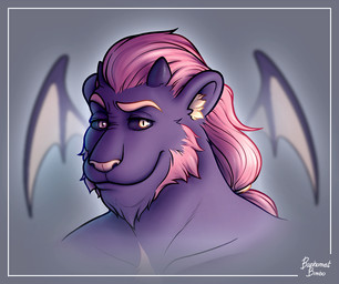 baphometbimbo beard bust_portrait demon_horns demon_wings edit facial_hair feline fur hair headshot_portrait horn inner_ear_fluff lion looking_at_viewer male mammal monti_korr pink_hair pink_nose ponytail portrait purple_fur purple_sclera raised_eyebrow tan_hair
Rating: Safe
Score: 1
User: BaphometBimbo
Date: June 18, 2018 baphometbimbo beard bust_portrait demon_horns demon_wings edit facial_hair feline fur hair headshot_portrait horn inner_ear_fluff lion looking_at_viewer male mammal monti_korr pink_hair pink_nose ponytail portrait purple_fur purple_sclera raised_eyebrow tan_hair
Rating: Safe
Score: 1
User: BaphometBimbo
Date: June 18, 2018