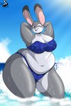 Rating: s
ID: 5657799
Date: 2025-06-21 10:23:18 -0400
Status: active
Score: 6
2025 anthro belly big_breasts bikini bottomwear breasts chrisandcompany clothing deep_navel digital_media_(artwork) disney female fur grey_body grey_fur hi_res judy_hopps lagomorph leporid looking_at_viewer mammal multicolored_body multicolored_fur navel one_eye_closed overweight overweight_anthro overweight_female purple_eyes rabbit solo swimwear topwear two-piece_swimsuit two_tone_body two_tone_fur water wink winking_at_viewer zootopia post #5657799