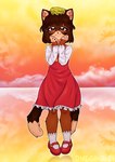 Rating: s
ID: 4223629
Date: 2023-08-09 19:39:09 -0400
Status: active
Score: 13
2021 2_tails alternative_fashion anthro bangs bonnet brown_body brown_fur brown_hair chen_(touhou) clip_studio_paint_(artwork) clothed clothing cloud cosplay country_lolita digital_drawing_(artwork) digital_media_(artwork) domestic_cat dress eyelashes felid feline felis female female_anthro footwear frilly frilly_clothing frilly_dress frilly_footwear frilly_socks full-length_portrait fur green_clothing green_eyes green_headwear hair headgear headwear hi_res humanoid_hands j-fashion lolita_(fashion) looking_at_viewer mammal multi_tail onigiriad portrait red_clothing red_dress red_footwear red_shoes shaded shoes smile socks soft_shading solo standing tail tan_body tan_fur touhou white_clothing white_footwear white_socks post #4223629