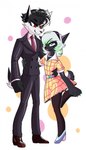 Rating: s
ID: 5556618
Date: 2025-05-07 22:29:37 -0400
Status: active
Score: 16
2022 anthro belt canid canine canis clothed clothing crossdressing domestic_dog dominant dominant_male dress duo femboy footwear gem hand_around_waist heart_eyes heart_symbol hi_res high_heels husky jewelry john_leroux kaijublue lipstick makeup male male/male mammal mind_control necklace necktie nordic_sled_dog pearl_(gem) pearl_necklace pink_lipstick shoes size_difference skathe spitz standing stepfordization submissive submissive_male suit wolf post #5556618