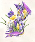 Rating: s
ID: 2205062
Date: 2020-04-06 03:49:38 -0400
Status: active
Score: 7
2020 ambiguous_gender crocus_(flower) dragon duo feral flower heather_bruton horn membrane_(anatomy) membranous_wings micro mythological_creature mythological_scalie mythology plant purple_body purple_scales quadruped scales scalie simple_background smile tail white_background white_body white_scales wings yellow_body yellow_eyes yellow_scales post #2205062