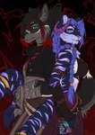 Rating: s
ID: 5609549
Date: 2025-05-30 15:11:36 -0400
Status: active
Score: 10
absurd_res anthro domestic_cat duo felid feline felis female hi_res jacki_northstar jinx mammal pantherine purrity tiger yeen_shield post #5609549