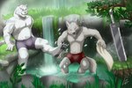 Rating: s
ID: 3164835
Date: 2022-02-08 00:07:09 -0500
Status: active
Score: 30
3:2 4_toes anthro barefoot black_claws black_pawpads brown_clothing canid canine canis claws clothing eyes_closed feet felid fur grass grey_inner_ear grey_stripes grimoire_of_zero hi_res holdem lobowupp long_tail male mammal markings mercenary_(grimoire_of_zero) nature nature_background pantherine pawpads plant pointy_ears prick_ears river striped_body striped_fur striped_markings striped_tail stripes tail tail_markings tiger toe_claws toes tree water wolf post #3164835
