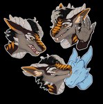 Rating: s
ID: 5653063
Date: 2025-06-19 09:18:10 -0400
Status: active
Score: 2
ambiguous_form black_background blue_body brown_body brown_fur cheek_spikes cuddling dragon duo facial_spikes fangs fur furred_dragon furred_scalie grey_body grey_fur hi_res horn khyaber looking_at_viewer male markings mythological_creature mythological_scalie mythology open_mouth pupils ridged_horn scalie side_view simple_background slit_pupils solo spikes spikes_(anatomy) teeth white_horn yellow_eyes yellow_markings post #5653063