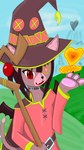 Rating: s
ID: 5065360
Date: 2024-09-21 17:21:37 -0400
Status: active
Score: 8
4k 9:16 absurd_res anime_style anthro belt brown_body brown_fur claws clothing collar explosion eye_patch eyewear felid feline female flat_chested fur hat headgear headwear heart_symbol hi_res inner_ear_fluff konosuba:_god's_blessing_on_this_wonderful_world! magic_user magic_wand mammal megumin_(konosuba) orb pawpads pointy_hat purrro red_eyes sharp_teeth solo teeth tuft wings wizard_hat wizard_robe post #5065360