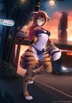 Rating: s
ID: 3641263
Date: 2022-10-21 15:48:02 -0400
Status: active
Score: 221
2021 absurd_res alex_marx anthro barely_visible_nipples bra breasts building cleavage clothed clothing clothing_lift countershading detailed_background digital_media_(artwork) exposure_variation fangs felid female footwear fur green_eyes hair hi_res high_heeled_sandals high_heels mammal midriff navel nipples open_mouth orange_body orange_fur outside pantherine panties prehistoric_species red3engine saber-toothed_tiger sabertooth_(anatomy) sandals shaded shirt shirt_lift shoes skyscraper smile solo standing story story_at_source story_in_description striped_body striped_fur stripes sweater sweater_lift teeth text thong tiger topwear translucent translucent_clothing underwear url white_body white_fur post #3641263