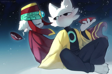 Rating: s
ID: 5604417
Date: 2025-05-28 12:40:41 -0400
Status: active
Score: 134
2025 3:2 alcohol anthro barefoot beverage biped black_eyes black_nose blush clothed clothed_anthro clothed_male clothing detailed_background digital_media_(artwork) drunk duo feet felid feline fingers fur grey_eyes ji_(nine_sols) male male_anthro mammal mouthless nine_sols on_ground open_mouth open_smile red_candle_games smile solarian substance_intoxication swaybat white_body white_fur yi_(nine_sols) post #5604417