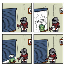 armor beverage breasts coffee english_text eversorthewry female goblin goblin_princess green_skin helmet human humanoid humor knight knight_(towergirls) male mammal not_furry text towergirls window
Rating: Safe
Score: 5
User: Vajra
Date: August 20, 2017 armor beverage breasts coffee english_text eversorthewry female goblin goblin_princess green_skin helmet human humanoid humor knight knight_(towergirls) male mammal not_furry text towergirls window
Rating: Safe
Score: 5
User: Vajra
Date: August 20, 2017