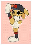 Rating: s
ID: 5664504
Date: 2025-06-24 09:32:02 -0400
Status: active
Score: 34
2024 anthro baseball_cap baseball_glove baseball_uniform black_cap black_clothing black_eyes black_hat black_headgear black_headwear black_knee_socks bonita_(gaturo) border bottomwear clothed clothed_anthro clothed_female clothing digital_media_(artwork) eyelashes female female_anthro footwear fully_clothed fully_clothed_anthro fully_clothed_female fur gaturo hat headgear headwear knee_highs knee_socks lagomorph legwear leporid mammal multicolored_knee_socks on_one_leg one_leg_up outline rabbit raised_leg scut_tail shoes short_tail socks solo sportswear standing tail topwear two_tone_knee_socks uniform white_border white_bottomwear white_clothing white_footwear white_outline white_shoes white_topwear yellow_body yellow_ears yellow_fur yellow_tail young young_anthro young_female post #5664504