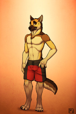 Rating: s
ID: 725913
Date: 2015-09-12 08:52:09 -0400
Status: active
Score: 26
abs anthro canid canine canis chest_tuft clothed clothing domestic_dog fur german_shepherd herding_dog hi_res male mammal pastoral_dog pecs solo spudz topless tsaiwolf tuft post #725913