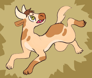 Rating: s
ID: 5753654
Date: 2025-08-03 13:38:31 -0400
Status: pending
Score: 0
2022 ambiguous_gender batpupbourbon bovid bovid_horn bovine bovine_horn brown_body brown_fur bull_horn canid canine canis claws cow_ears digital_media_(artwork) feral fur hair horn hybrid light_body light_fur looking_back mammal markings nonbinary_(lore) open_mouth paws quadruped running simple_background simple_coloring snaggle_tooth solo solo_focus spots spotted_body spotted_fur tail teeth teeth_showing toe_claws wolf post #5753654